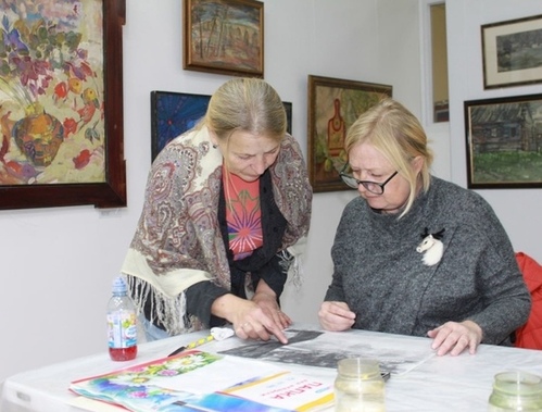 АКВАРЕЛЬНАЯ ИМПРОВИЗАЦИЯ С ИРИНОЙ БЕЛЯЕВОЙ